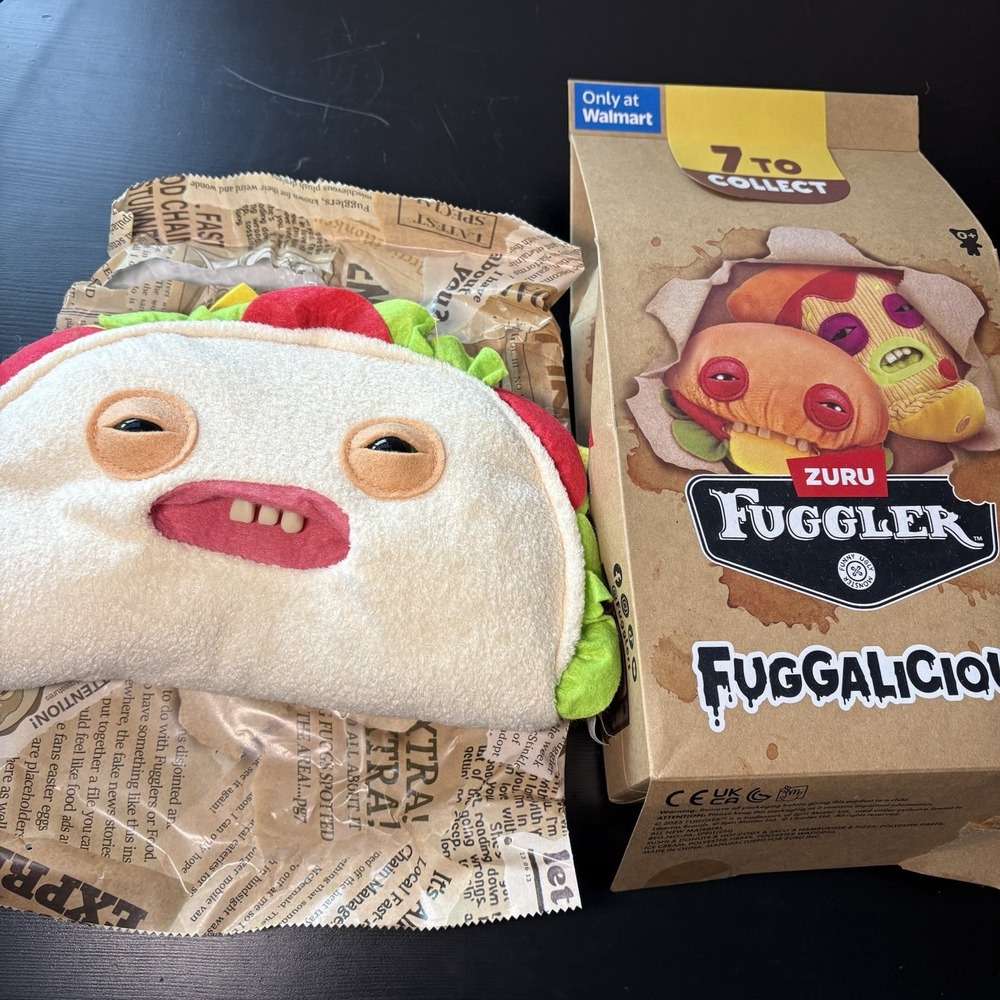 Zuru Fuggler x Fuggalicious Wacko Taco Plush Walmart Exclusive New